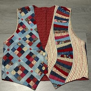 Handmade Patchwork Quilted Vest